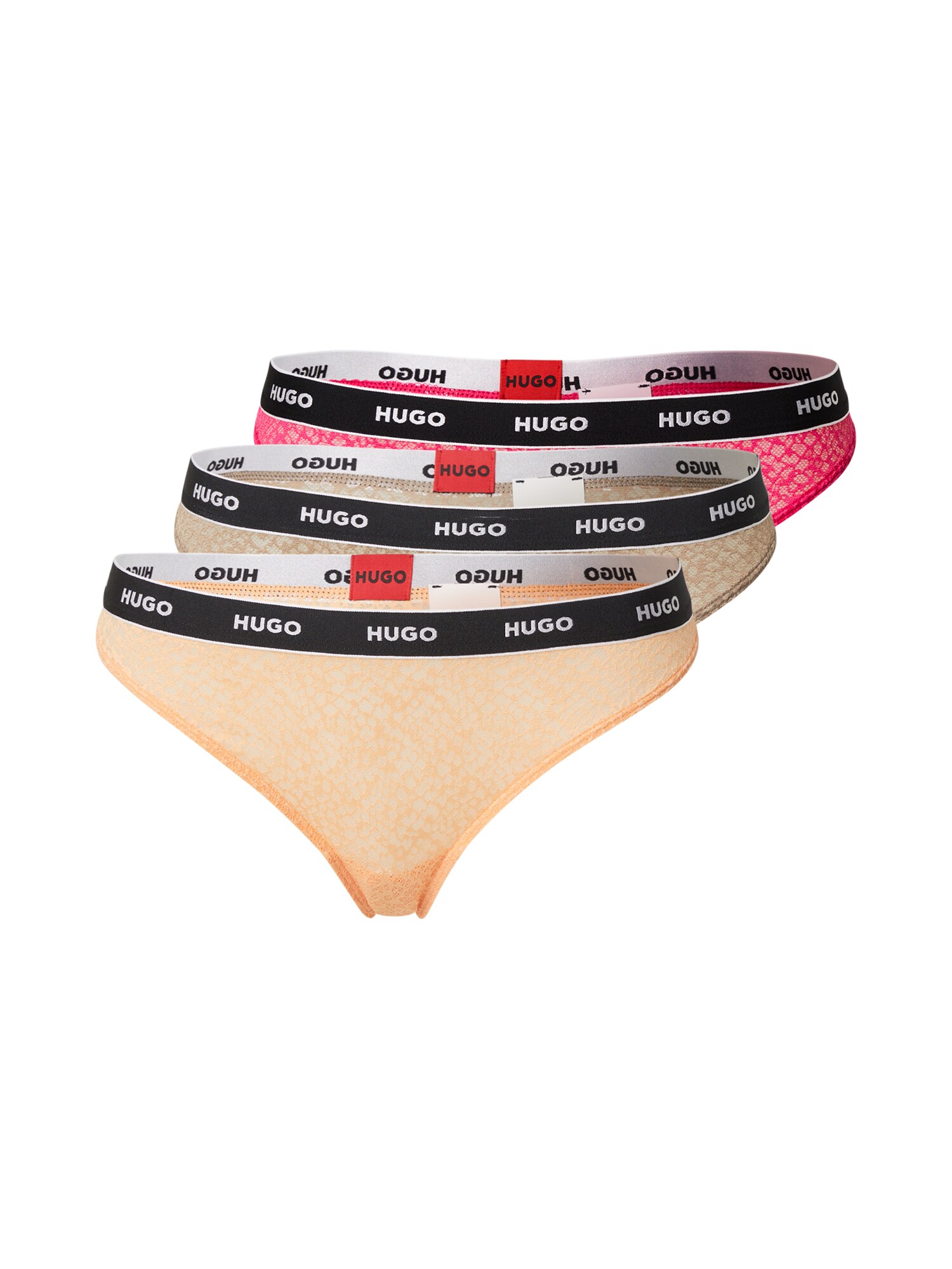 HUGO Slip  bézs / narancs / málna akciós termékkép 1