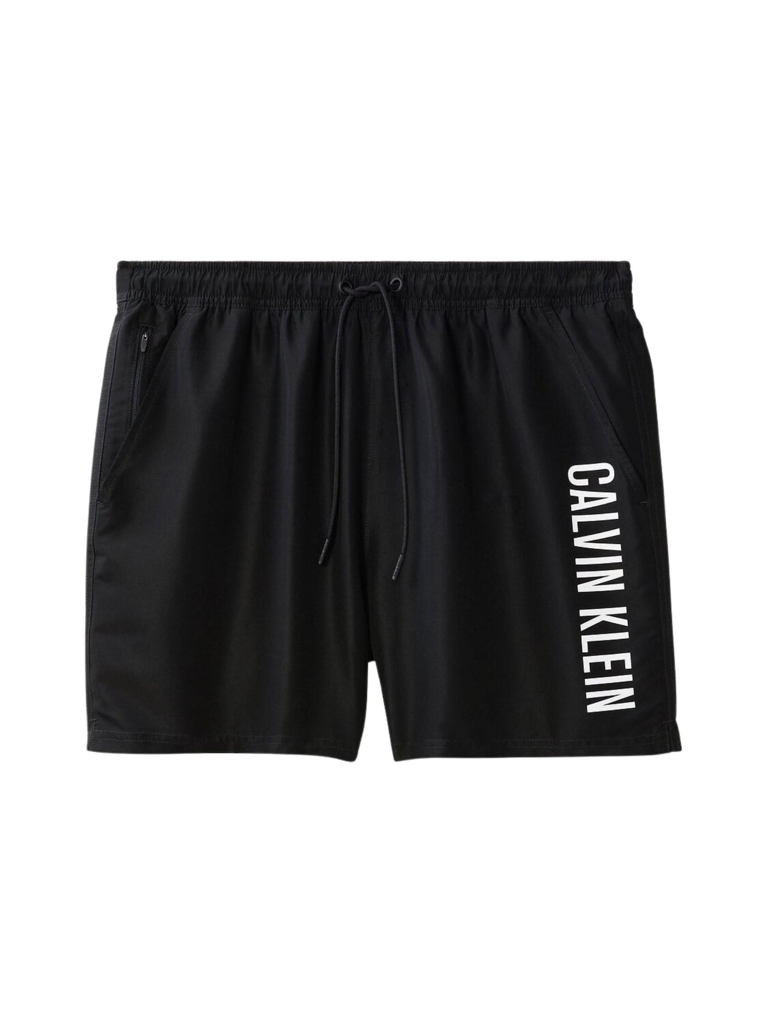 Calvin Klein Plavecké šortky 'Intense Power'  čierna / biela