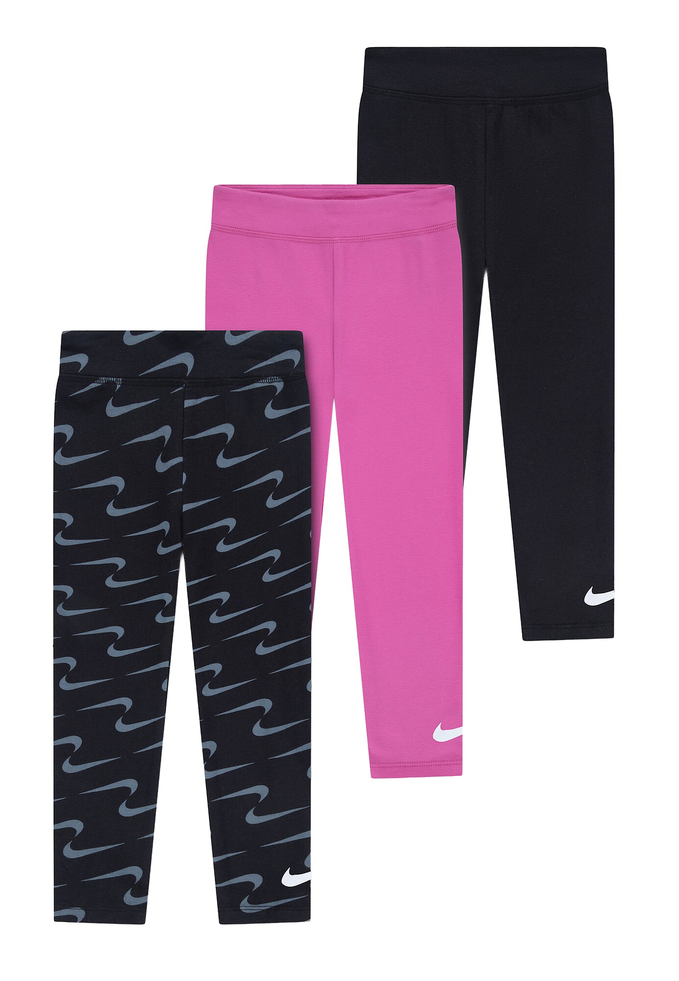 Nike Sportswear Tajice sivkasto plava / fuksija / crna