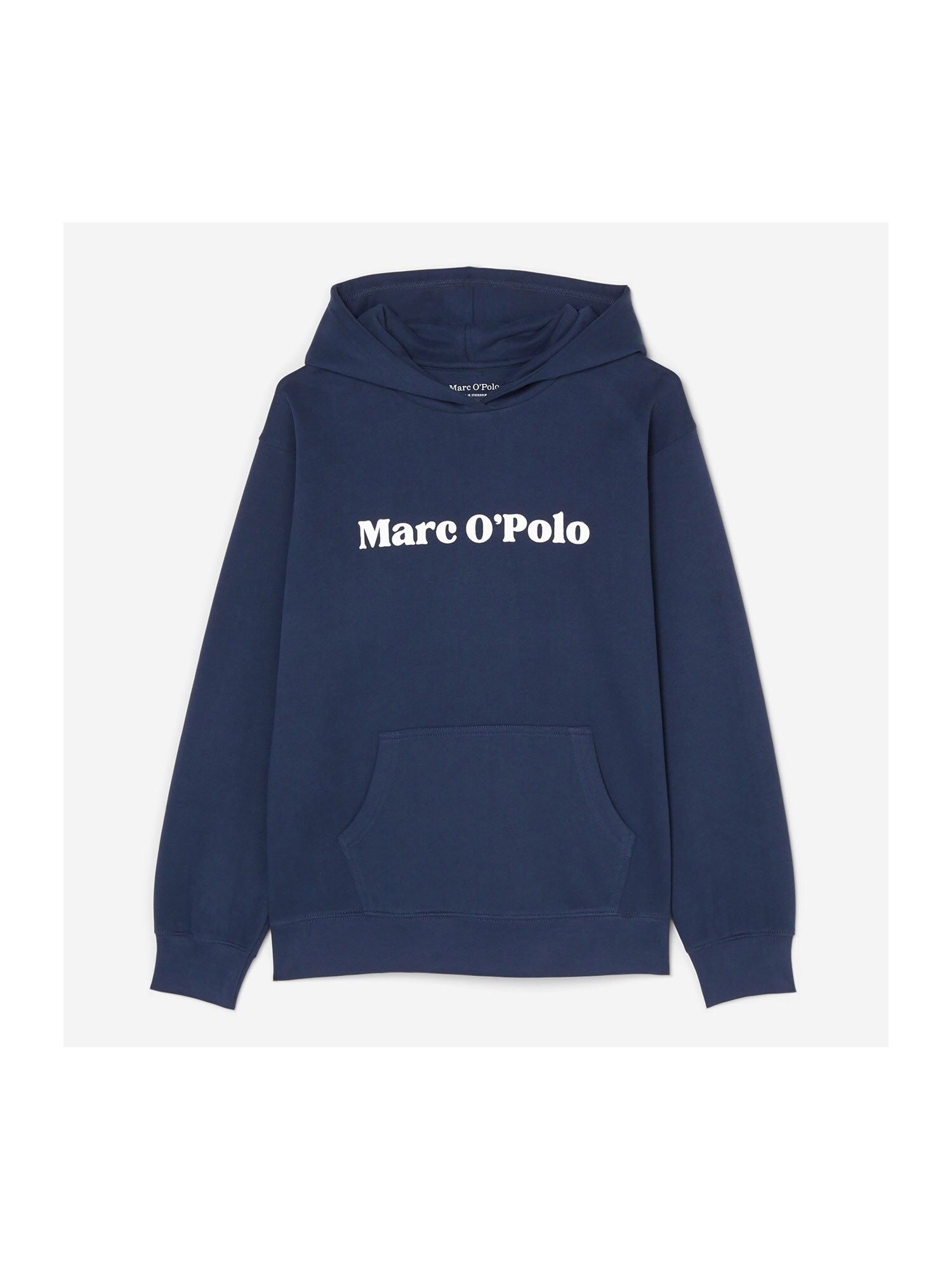 Marc O'Polo Junior Megztinis be užsegimo tamsiai mėlyna / balkšva