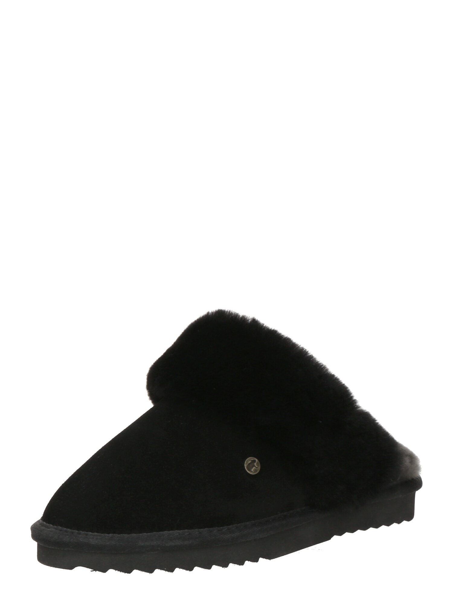 Warmbat Papuci de casă Flurry  negru