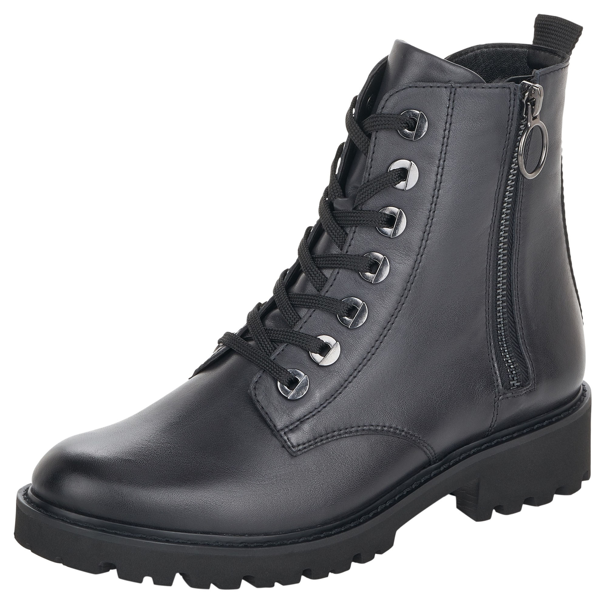 Botines con cordones