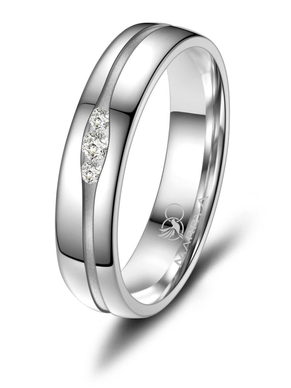 Ring 'MARRYA SI-13 Ehering aus Silber'