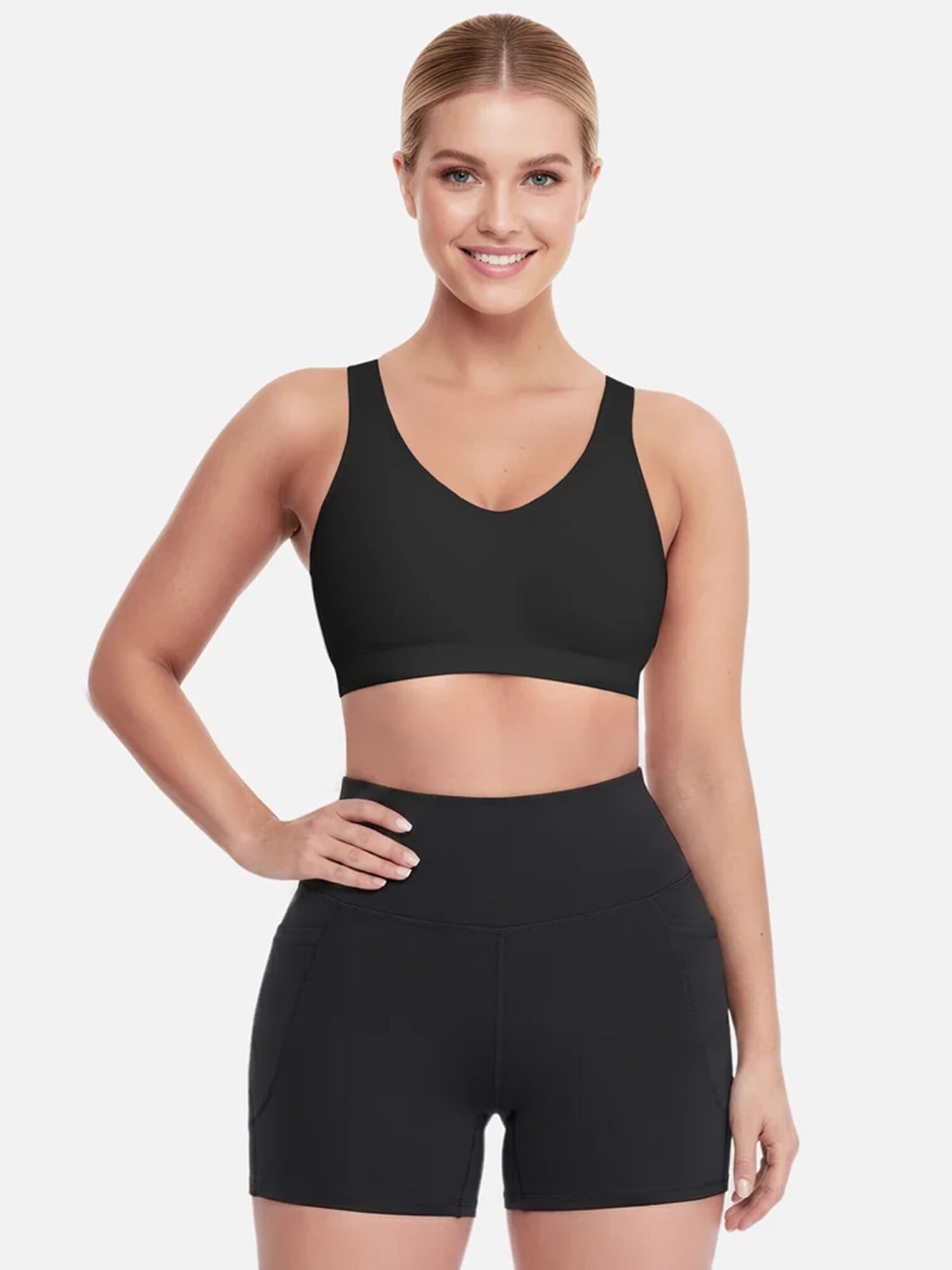Shapetape Leggings High Waist Fitness Short Met Telefoonzak