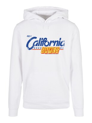 F4NT4STIC Sweatshirt ‘Retro Gaming California GAMES LOGO’ Blauw / Geel / Rood / Wit