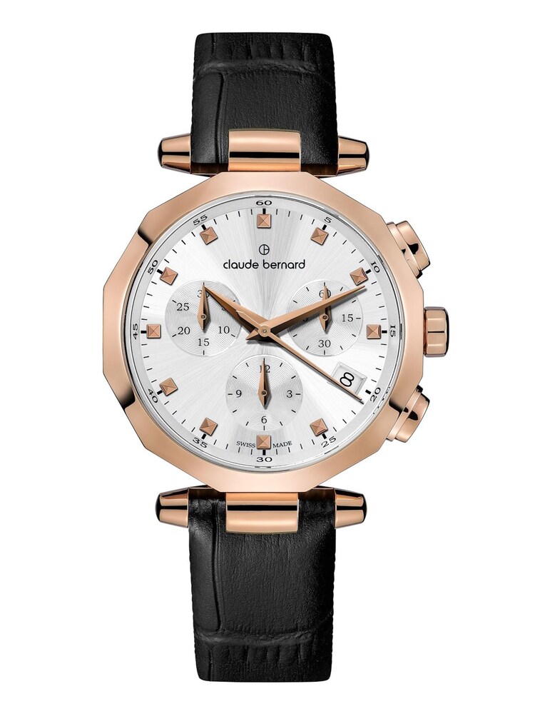 Claude Bernard Analoguhr 'Dress Code Chronograph' Damen Größe One Size silber