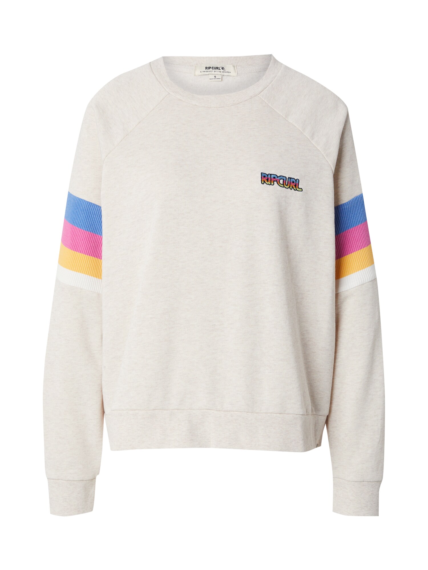 RIP CURL Tréning póló 'LAS DALIAS'  kék / sárga / rózsaszín / fehér melír akciós termékkép 1