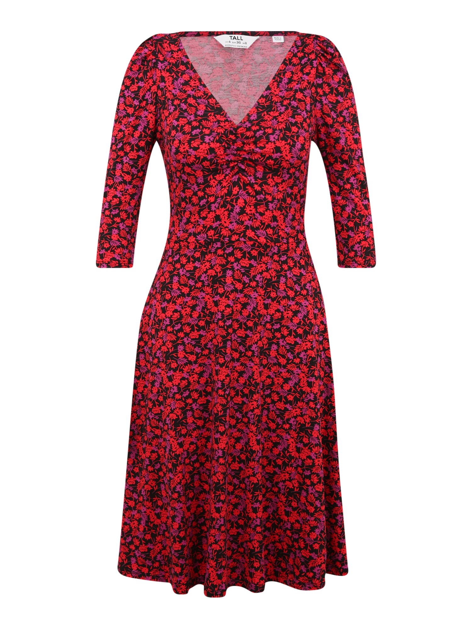 Dorothy Perkins (Tall) Suknelė  juoda / raudona / purpurinė