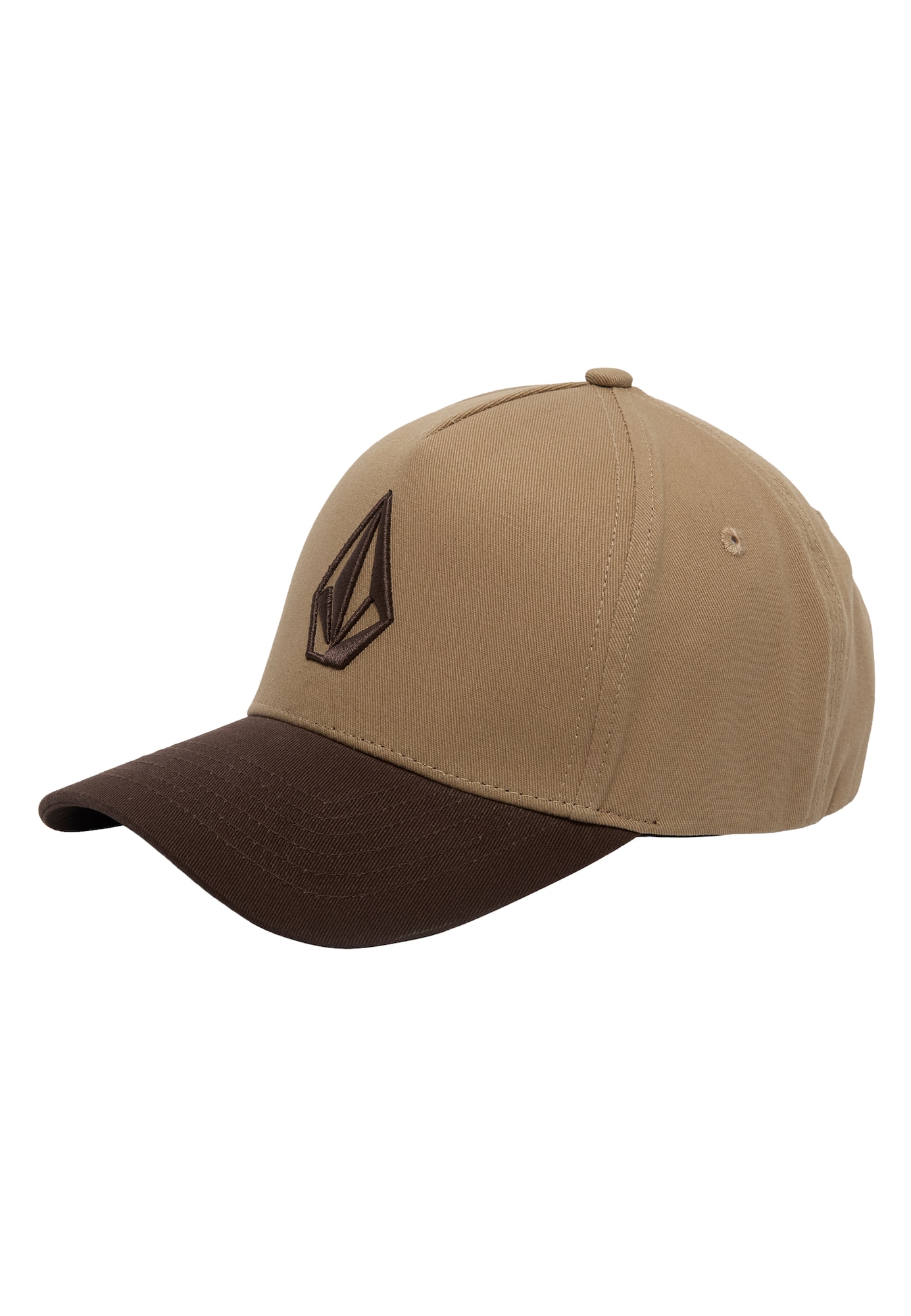 Volcom Șapcă Embossed Stone maro deschis / maro închis