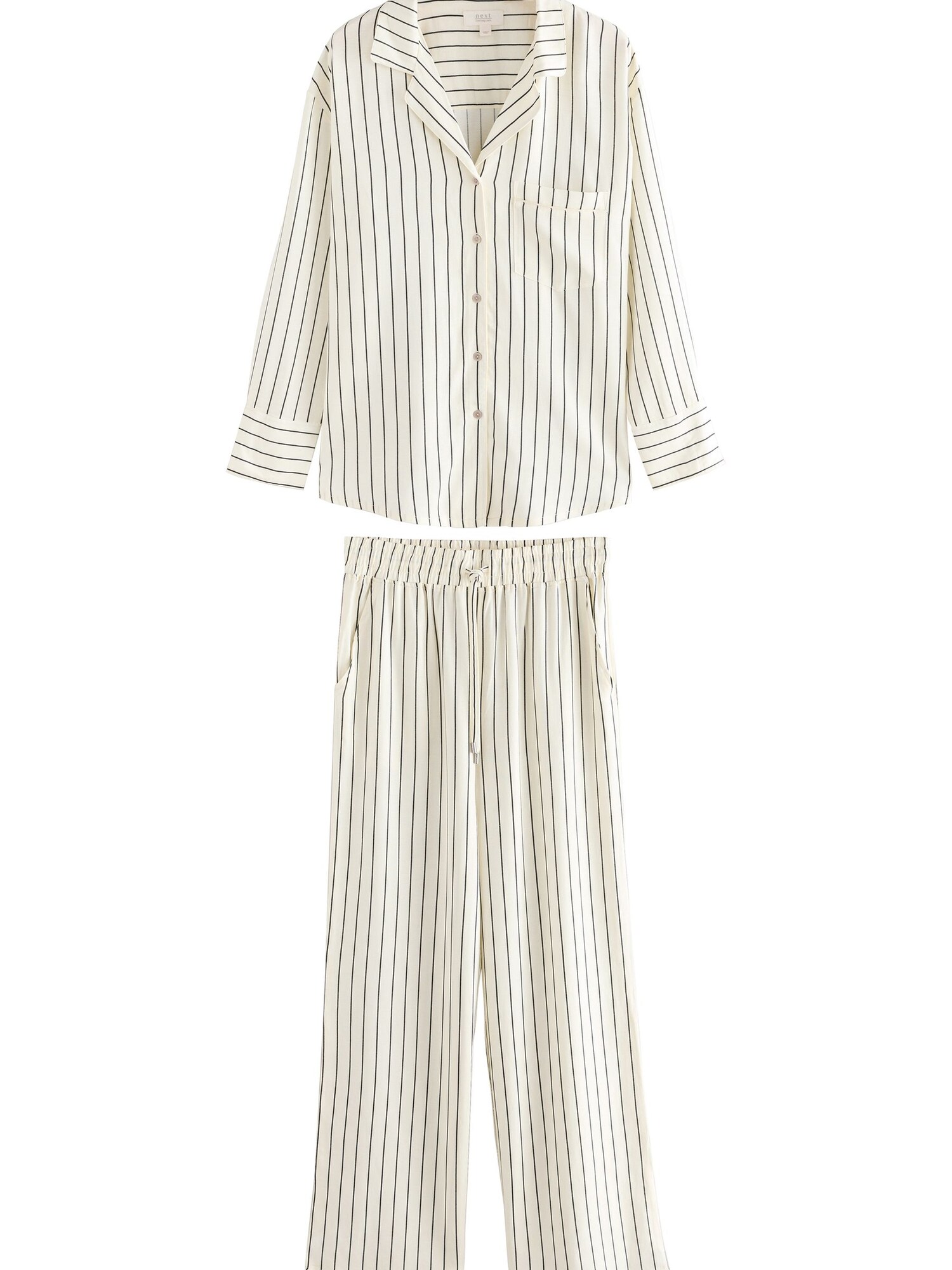 Next Pijama  crem / negru