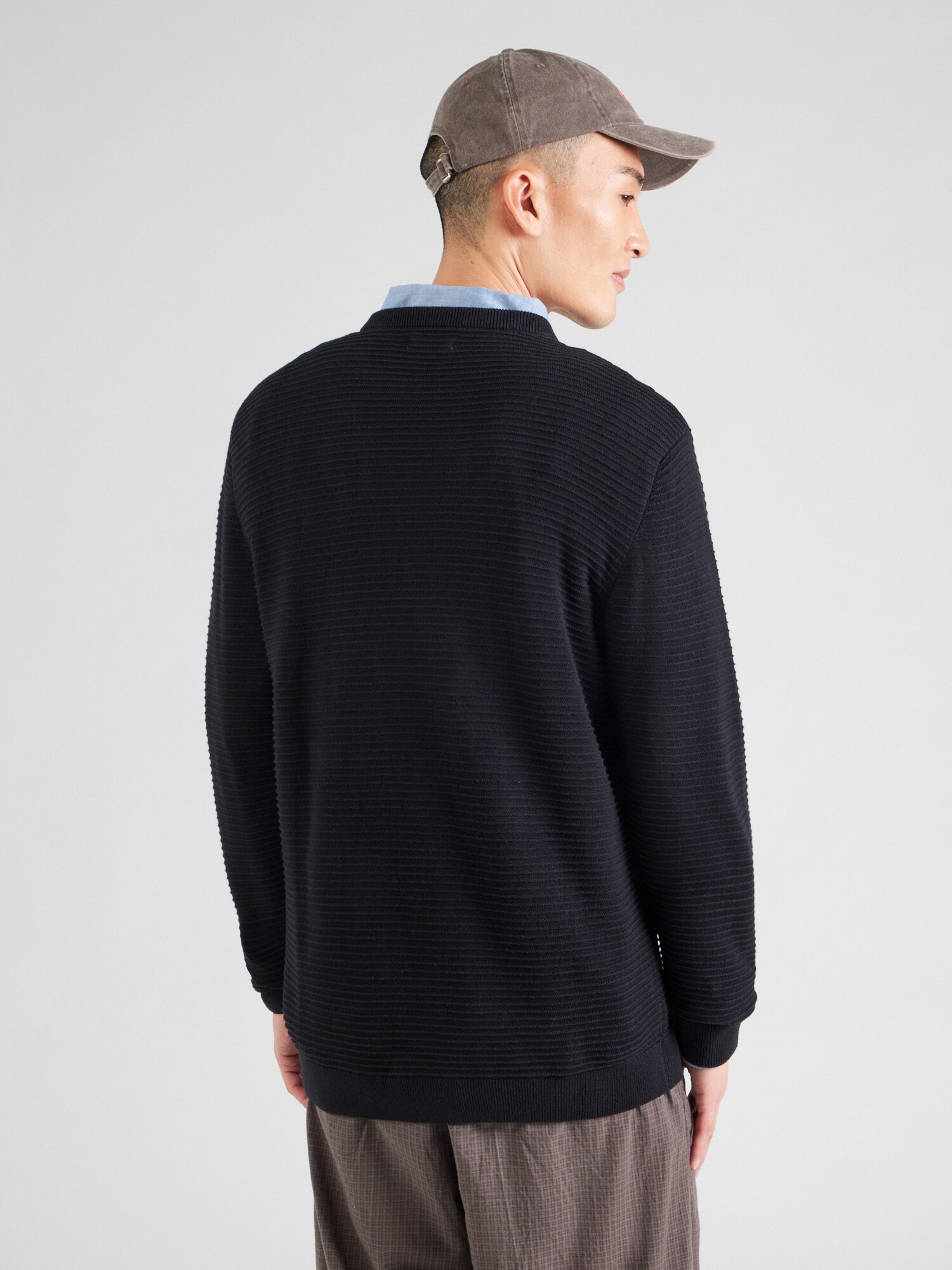 JACK & JONES Sveter 'JJotto' čierna (obrázok 4)