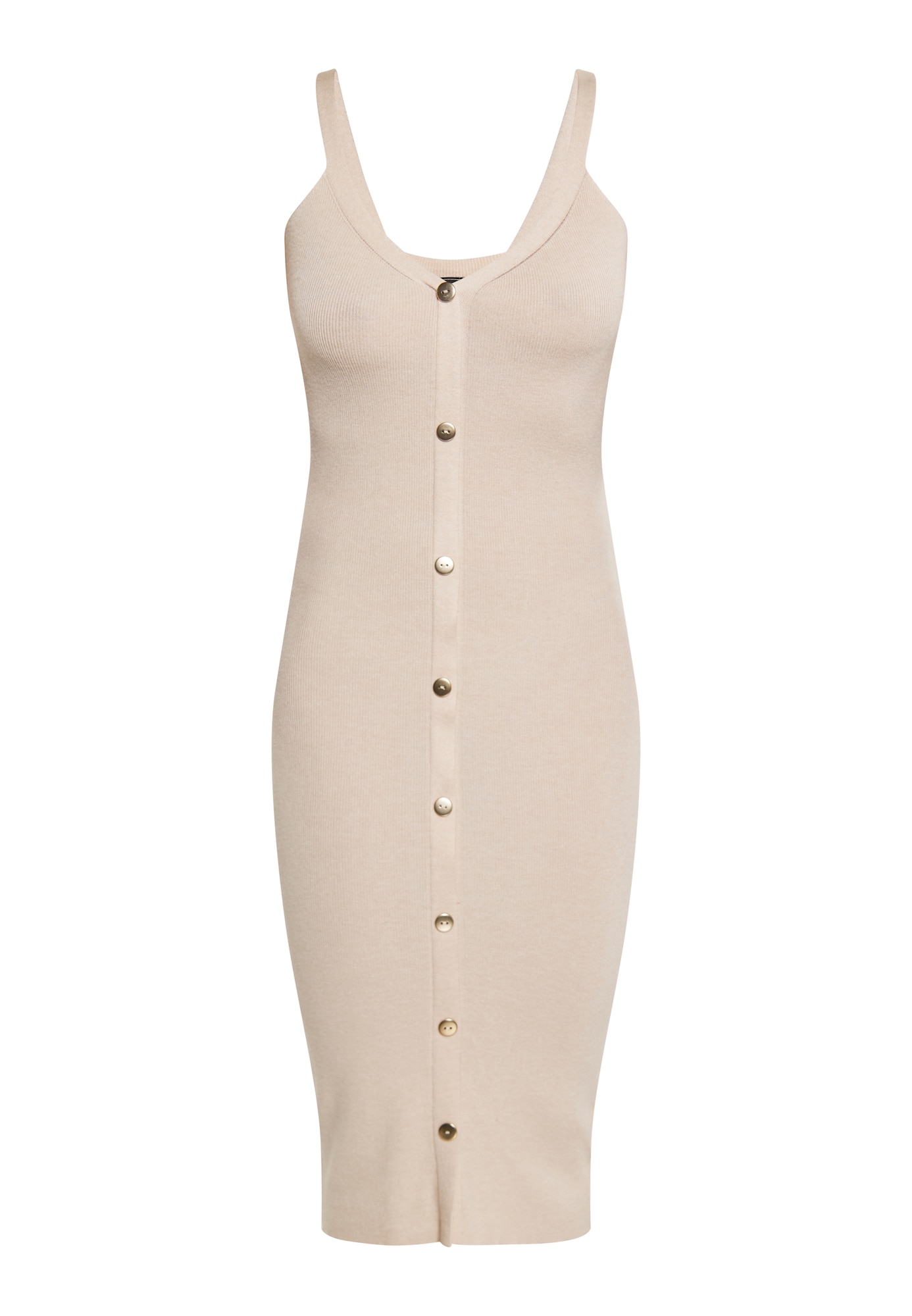 faina Rochie tricotat  bej deschis