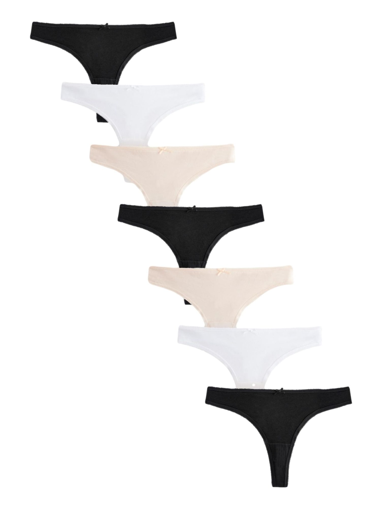 Next Tanga  bej / negru / alb