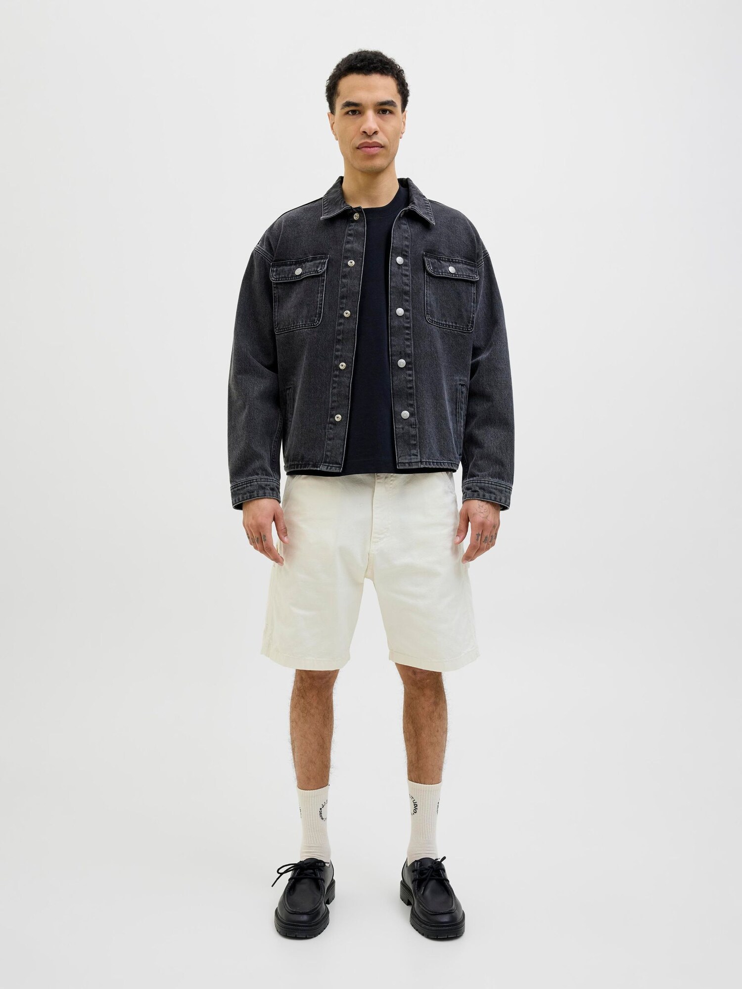 JACK & JONES Nohavice 'JPSTTONY' vaječná škrupina (obrázok 5)