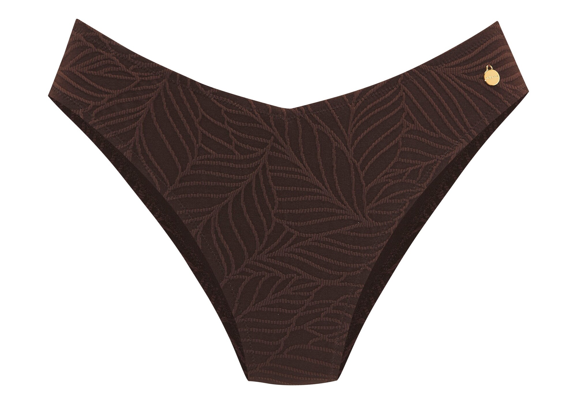 LASCANA Slip costum de baie maro închis