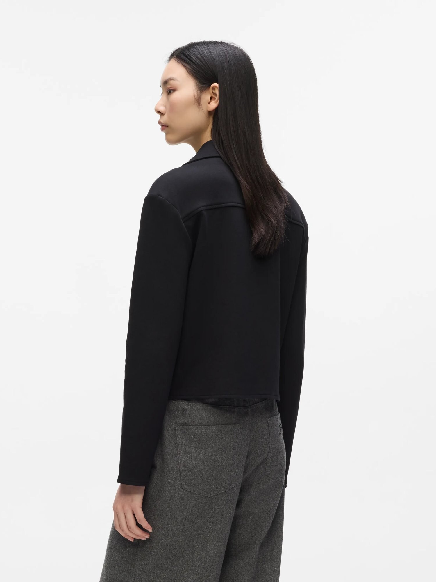 Karl Lagerfeld Sudadera con cremallera negro – imagen 3
