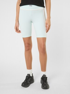 FILA Pantalón 'CONFINI slim contrast tape shorts'  turquesa