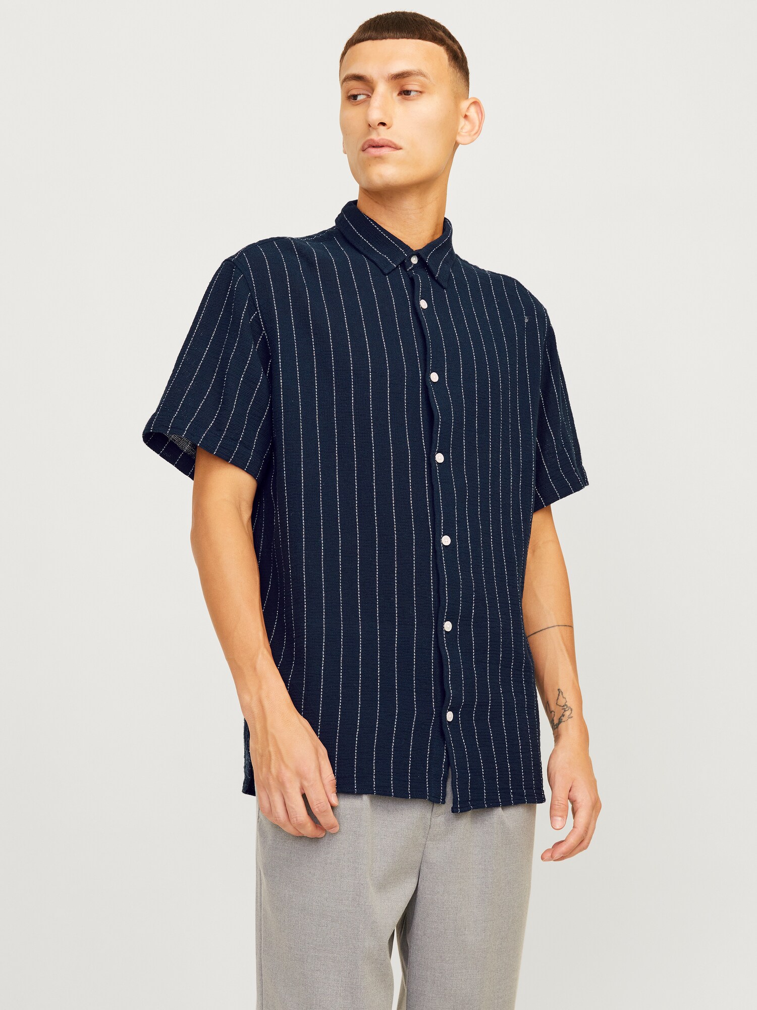 JACK & JONES Ing 'JORJOSHUA'  kék / fehér termék 2. képe