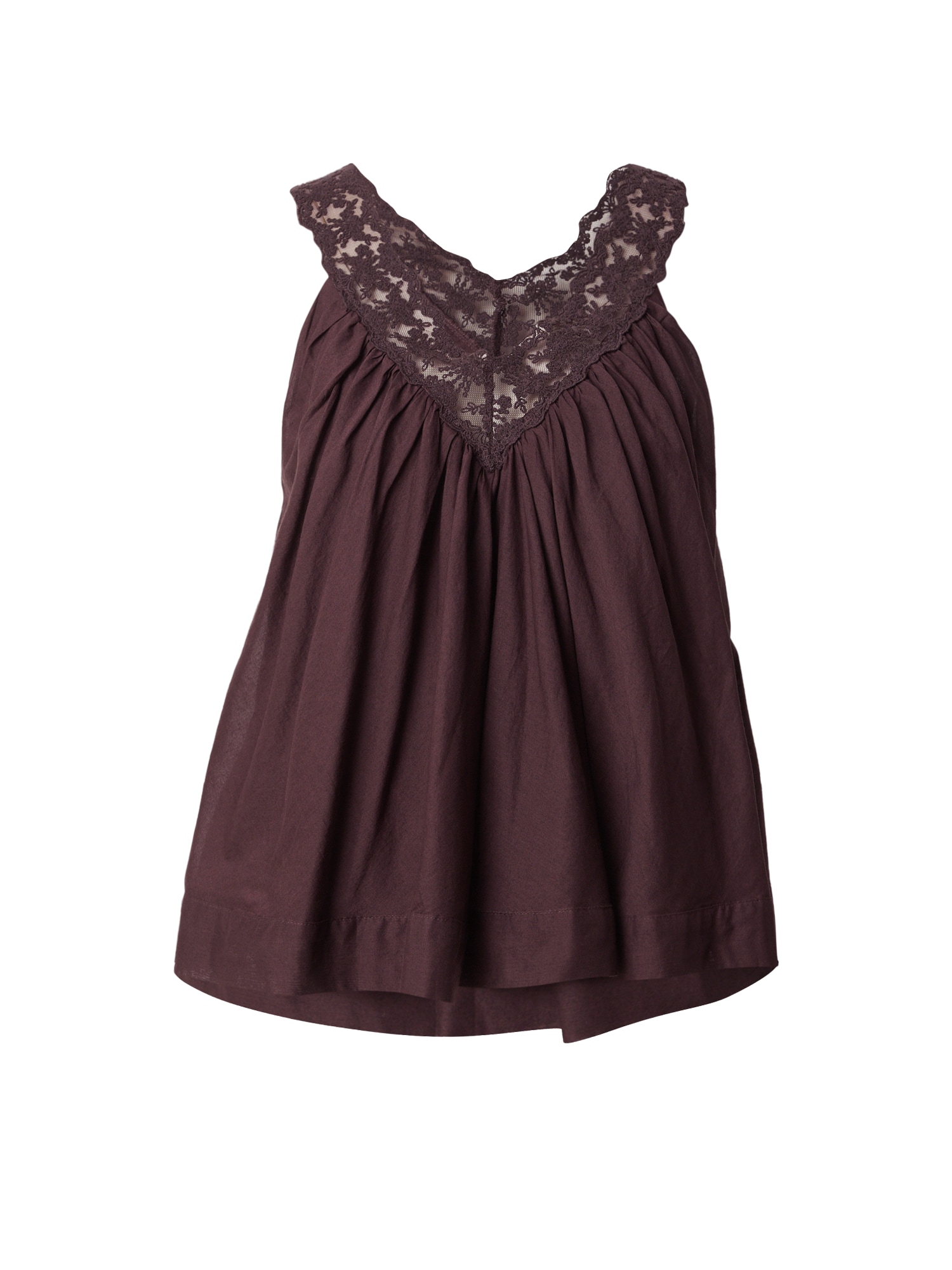 TOPSHOP Top  čokoládová