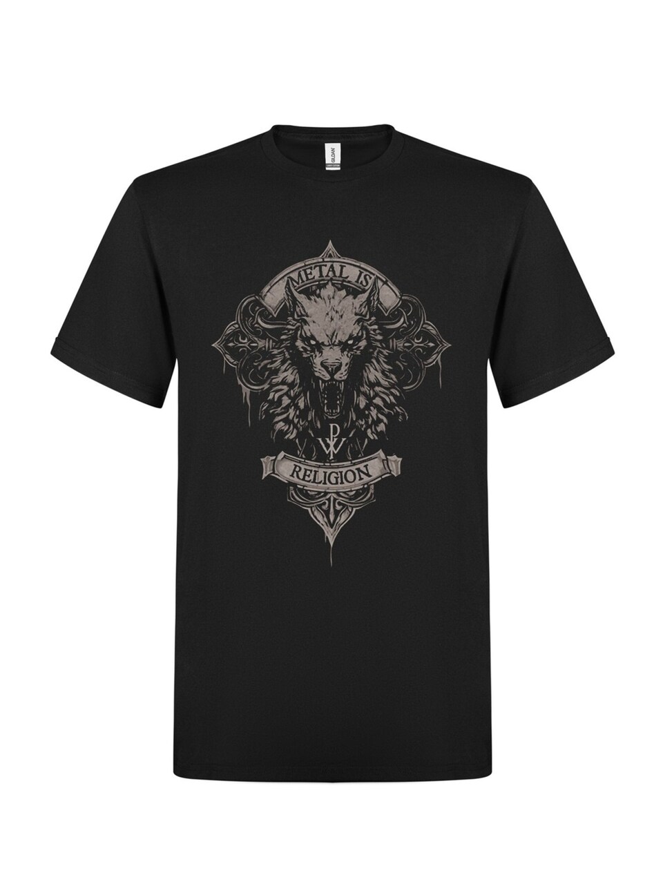 T-shirt 'Powerwolf Wolfhead T-Shirt'