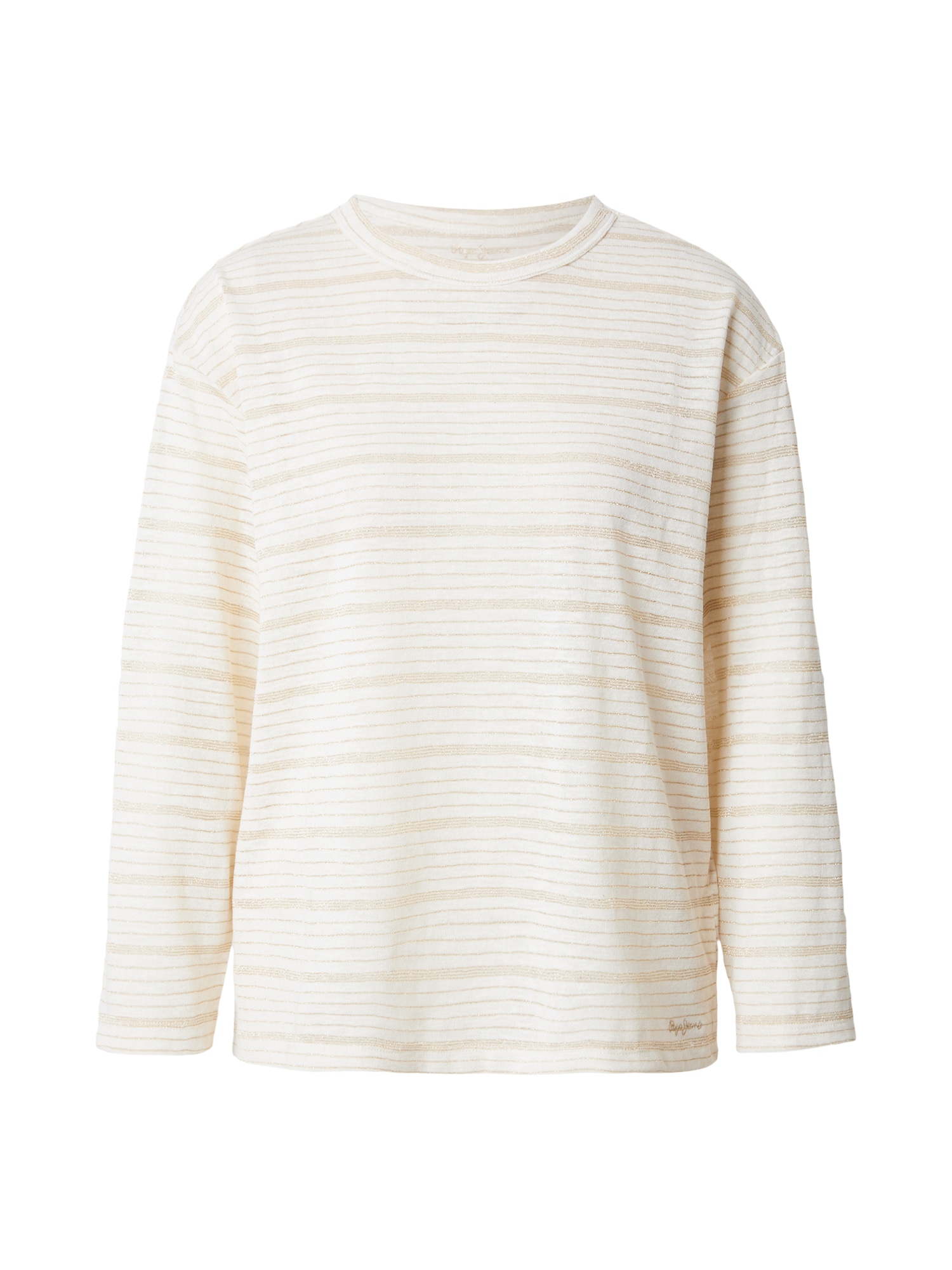 Pepe Jeans Tricou CAROLA crem / alb