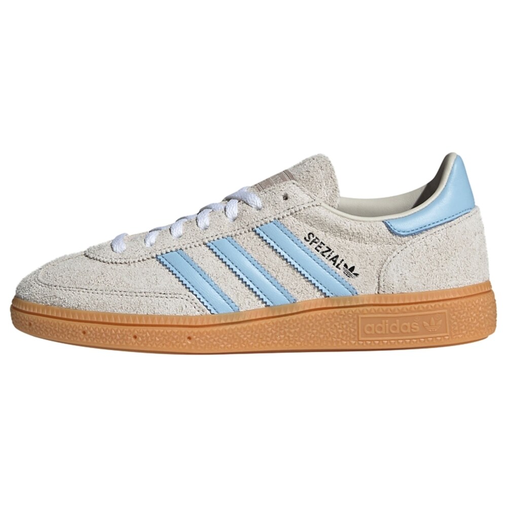 ADIDAS ORIGINALS Sneaker 'Handball Spezial' Herren Größe 42 kitt / hellblau / schwarz