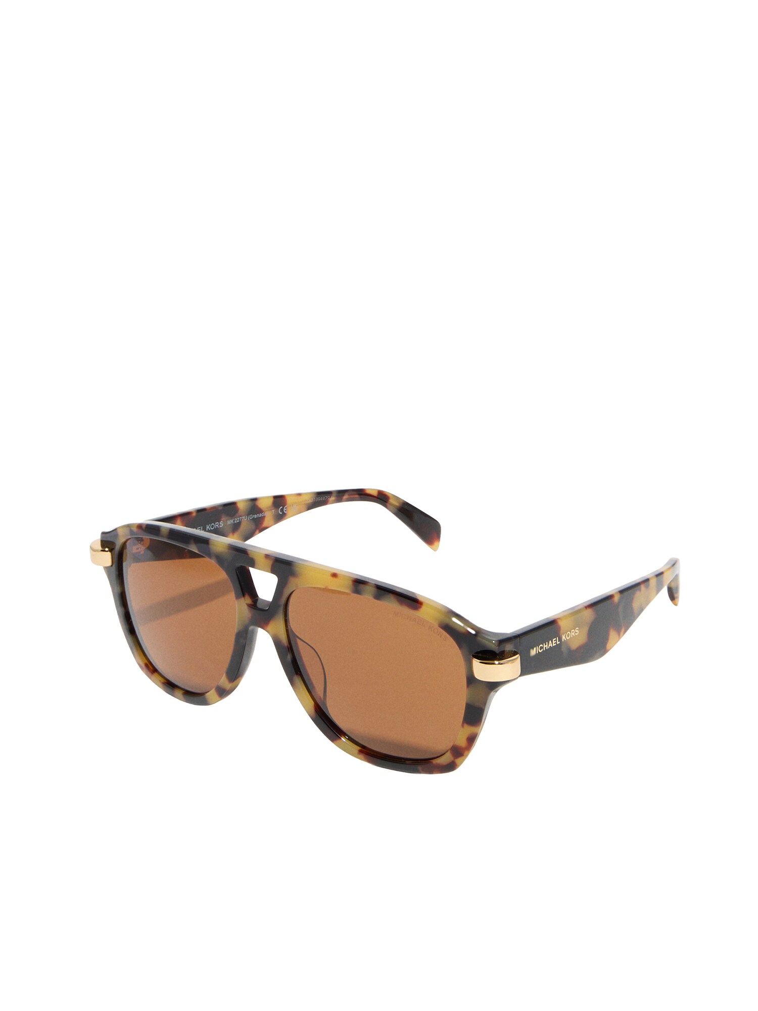 MICHAEL Michael Kors Ochelari de soare GRENADA maro / maro deschis / negru