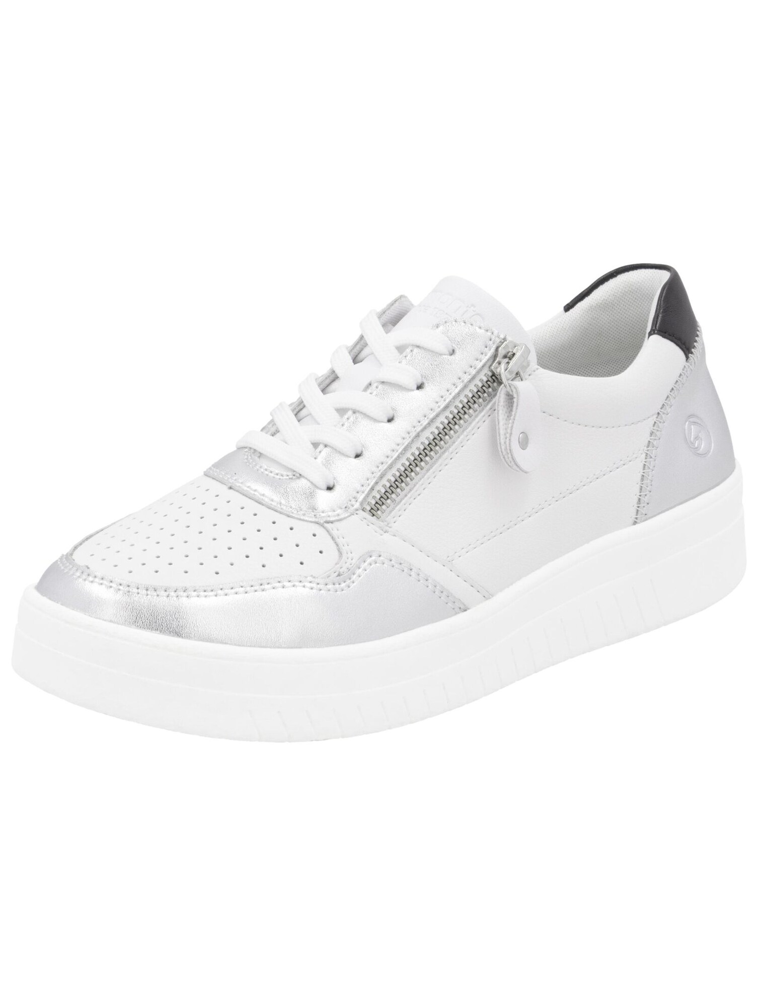 REMONTE Zapatillas deportivas bajas  negro / plata / blanco