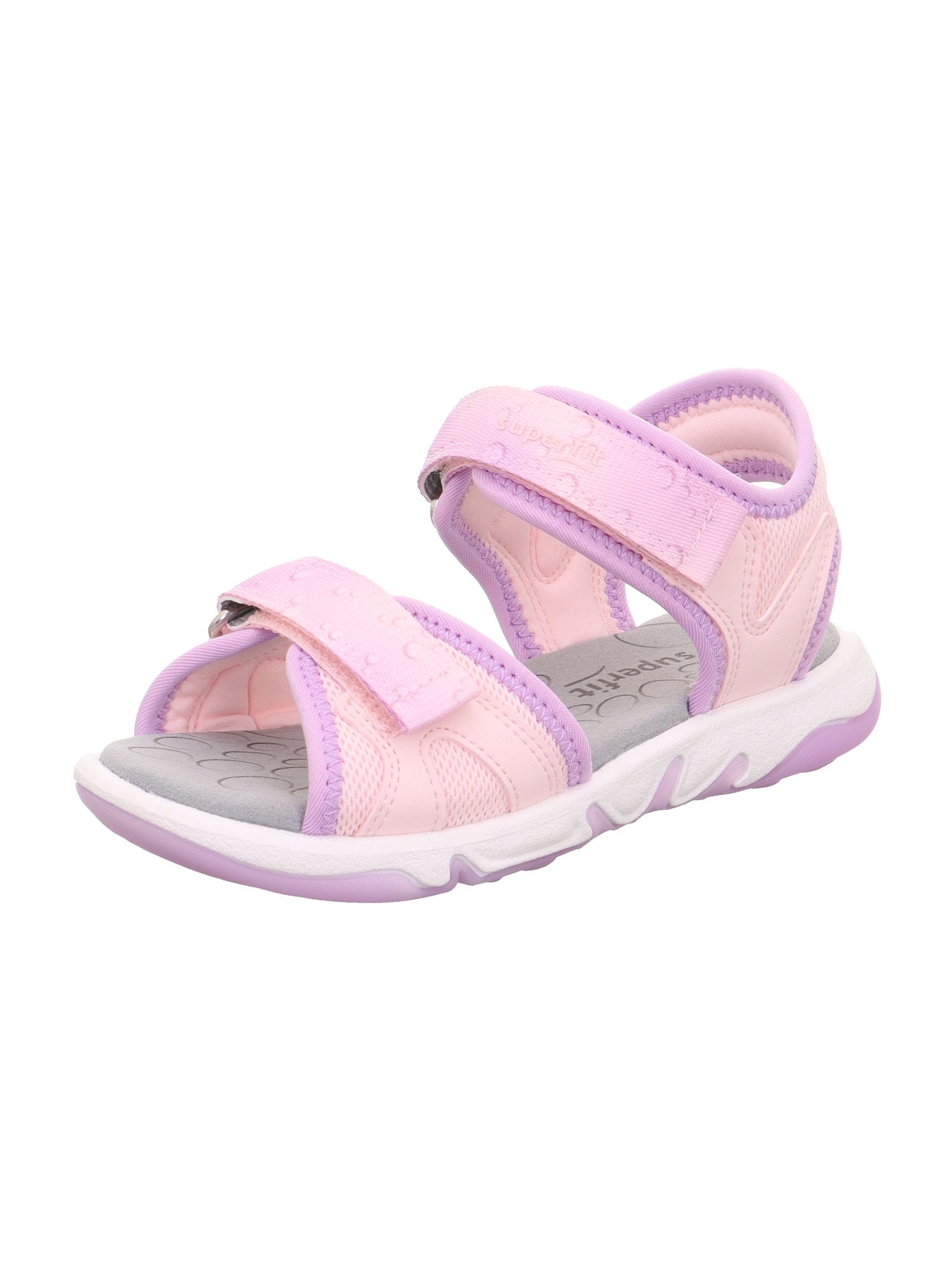 SUPERFIT Sandale Pebbles  mov liliachiu / roz