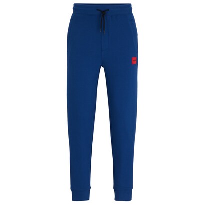 HUGO Broek Blauw / Rood / Zwart