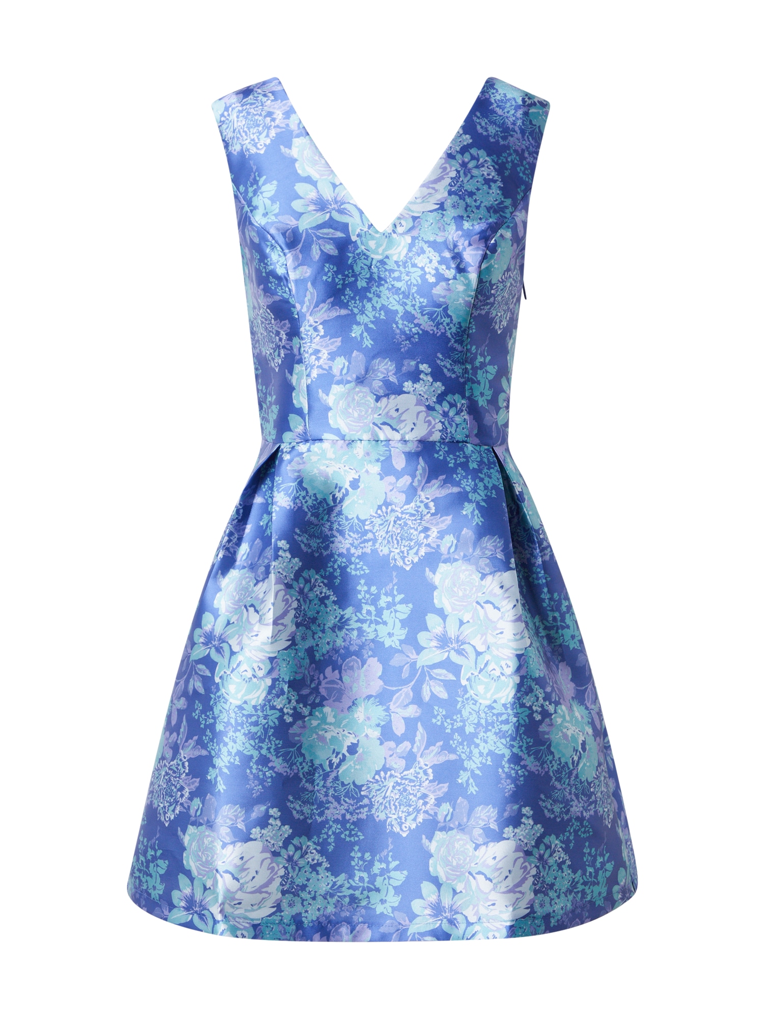 Chi Chi London Kokteilinė suknelė mėlyna / šviesiai mėlyna / mėlyna dūmų spalva