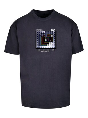 F4NT4STIC Shirt ‘Level 45 Millie Mollie C64 Retro Gaming SEVENSQUARED’ Blauw / Gemengde kleuren