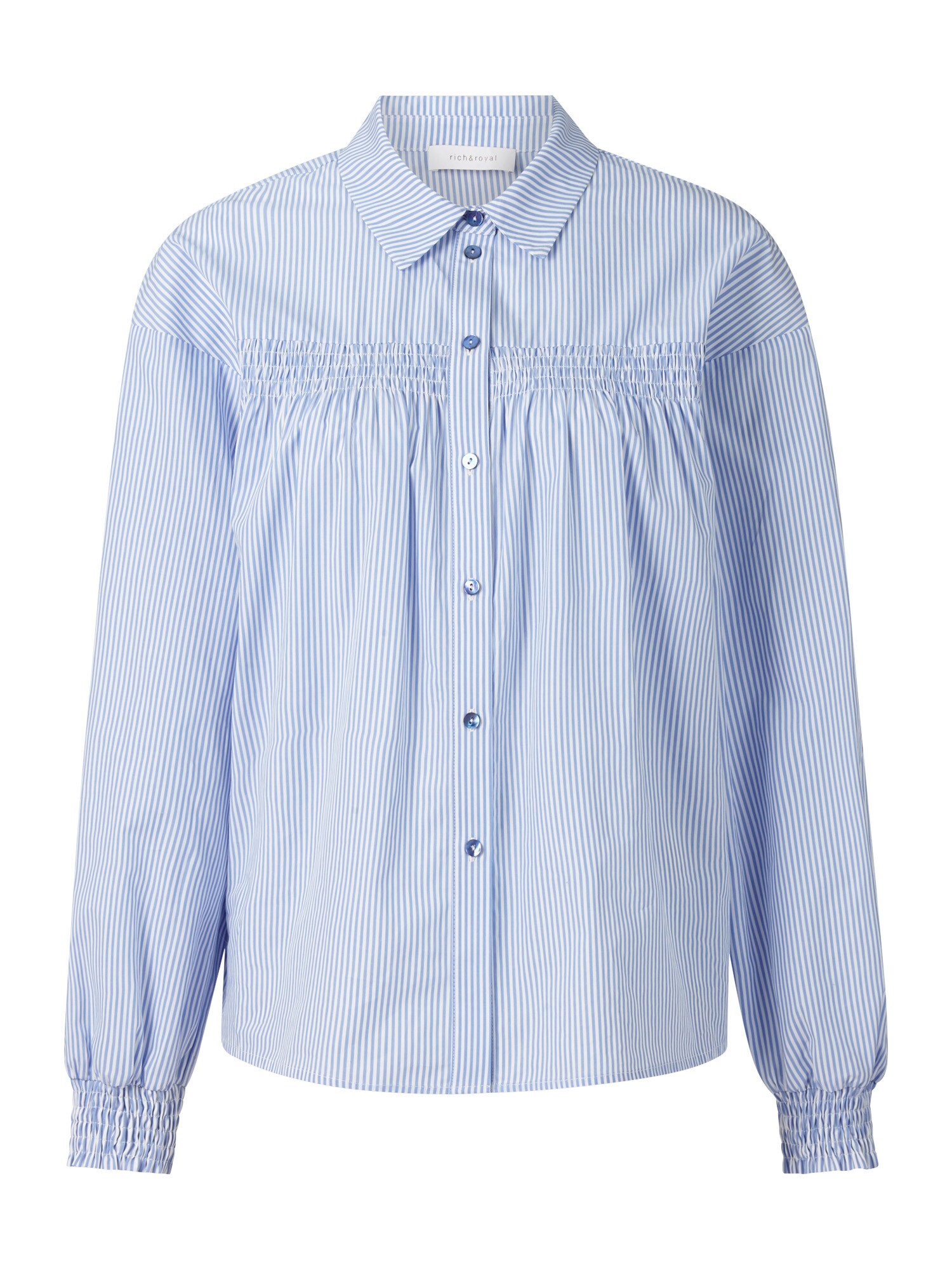 Rich & Royal Bluza  svetlo modra / bela
