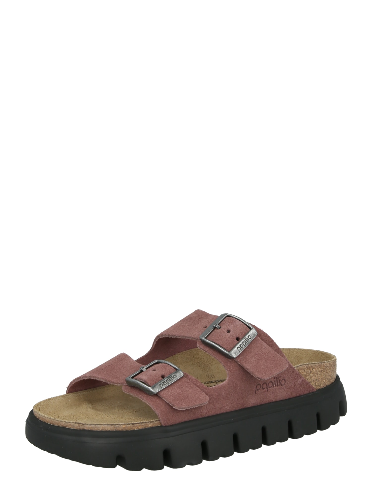 BIRKENSTOCK Saboți Arizona Chunky roșu cireș