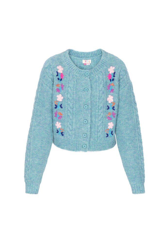 IZIA Strickjacke 'Fashion Look' Damen Größe XL/XXL blau / hellblau / lila / rosa