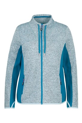 Ulla Popken Fleece jas Blauw