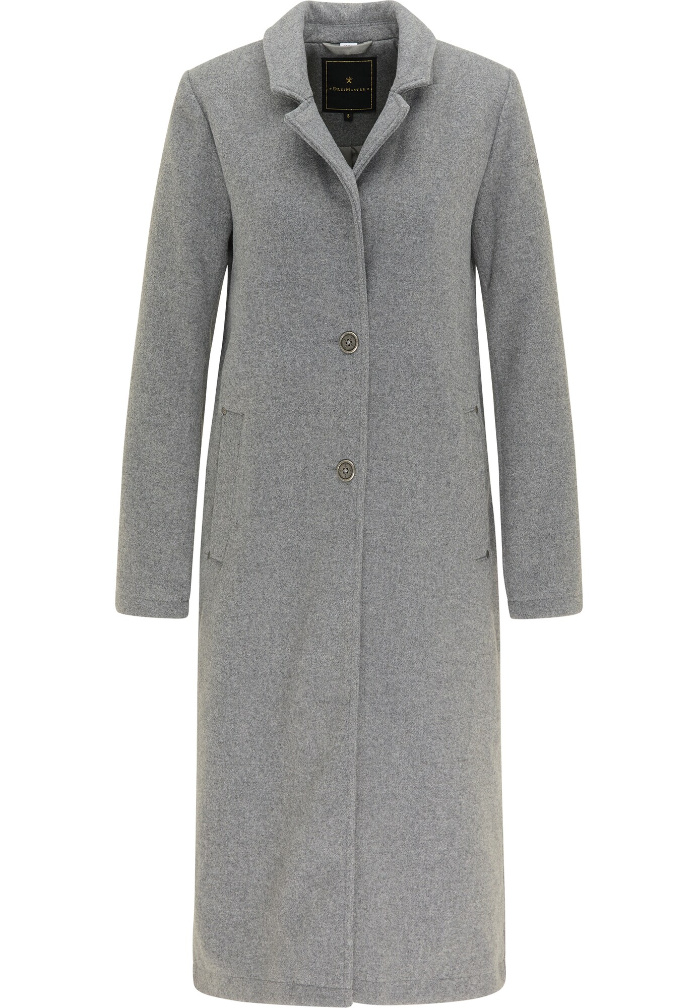 DreiMaster Klassik Rudeninis-žieminis paltas  margai pilka