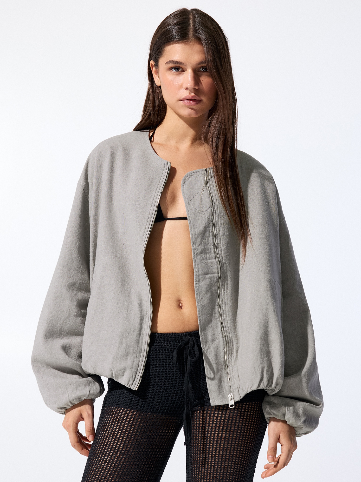 Pull&Bear Átmeneti dzseki  kő termék 2. képe