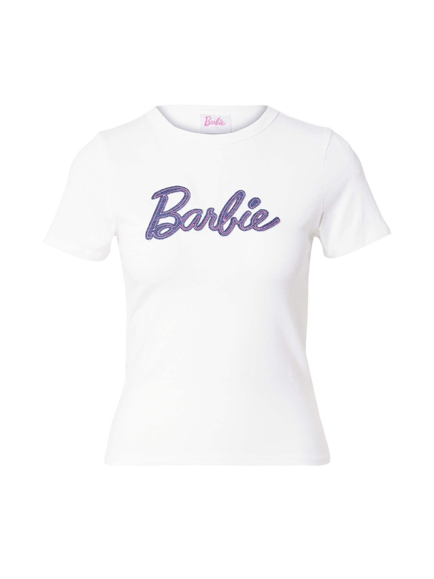 Cotton On Tričko 'Barbie'  námornícka modrá / svetloružová / šedobiela