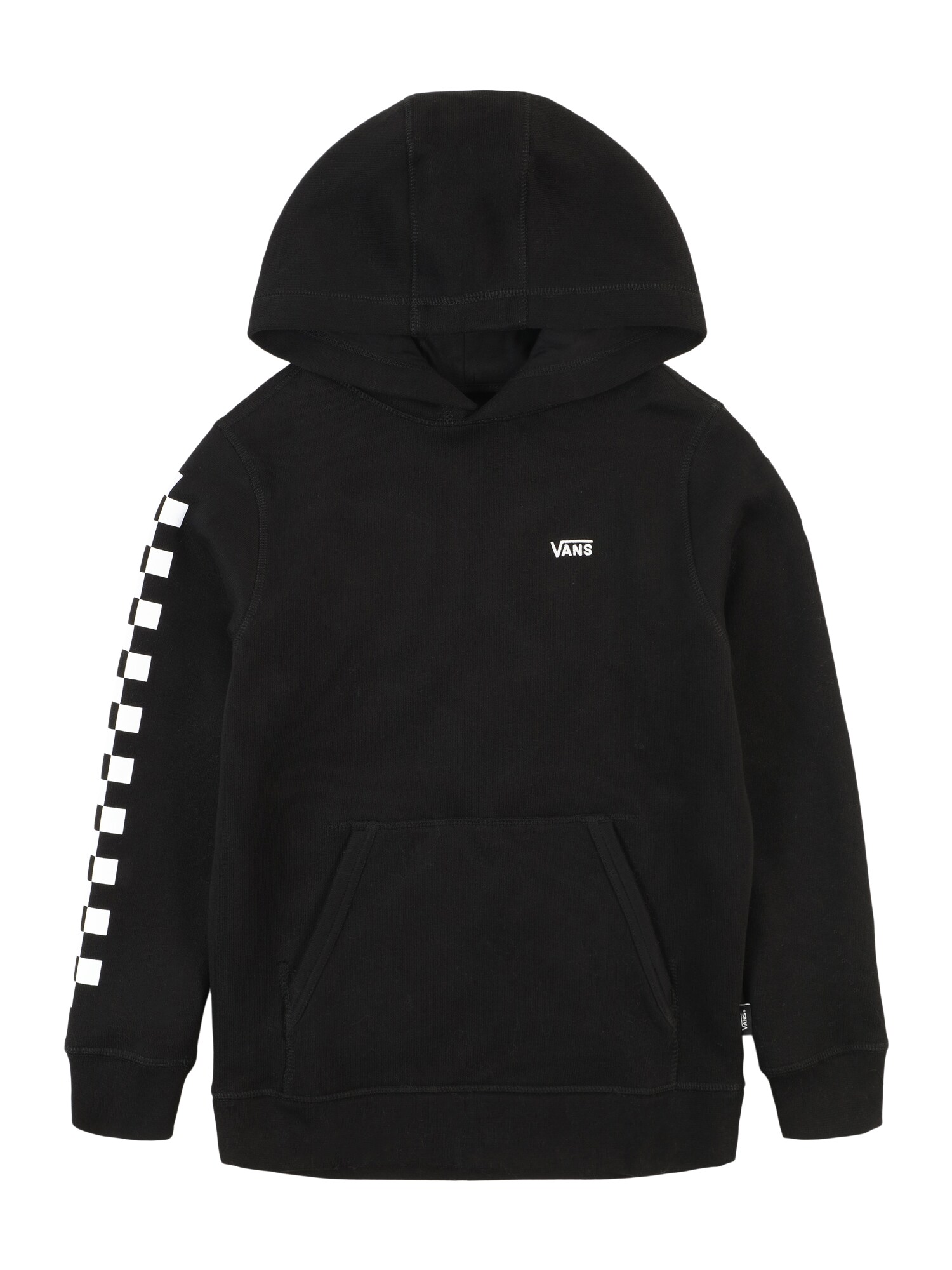 VANS Суичър 'COMFYCUSH PO'  черно / бяло