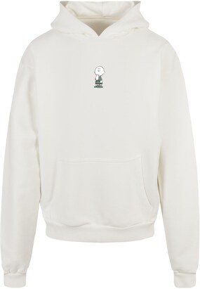 Merchcode Sweatshirt ‘Peanuts – Charlie Brown’ Groen / Zwart / Wit