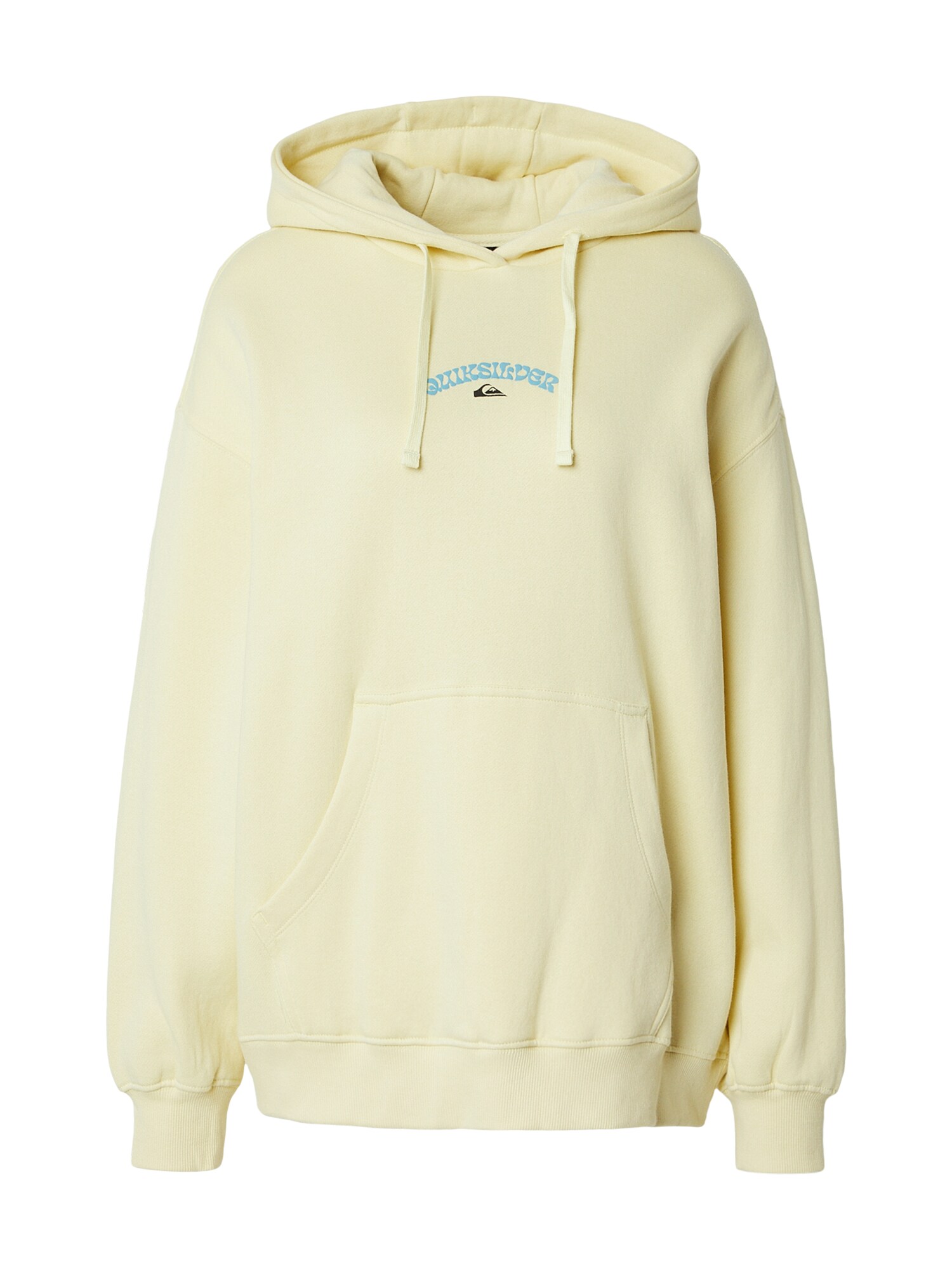 QUIKSILVER Mikina  svetložltá / nefritová / čierna