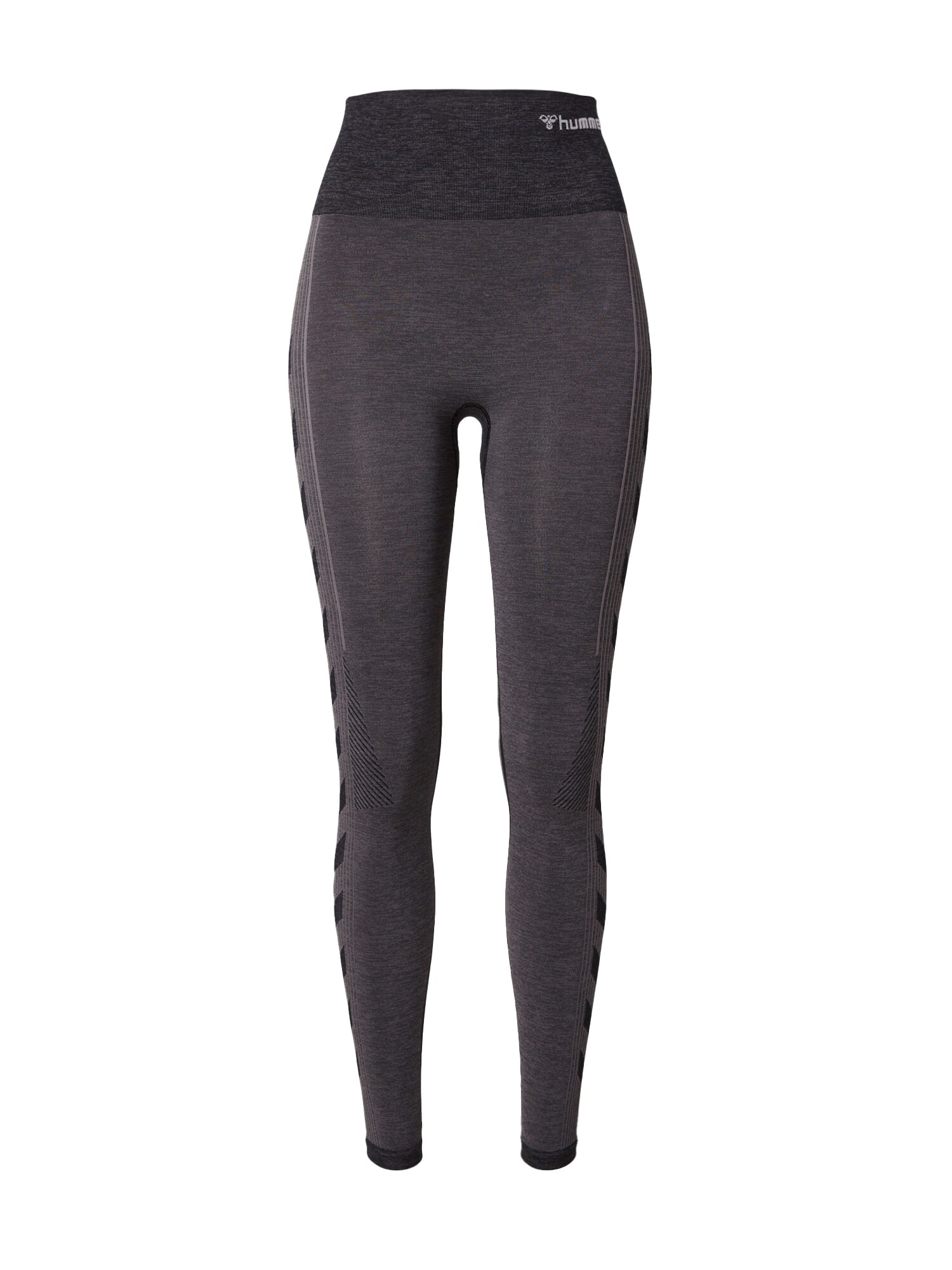 Hummel Pantaloni sport  gri / negru amestecat