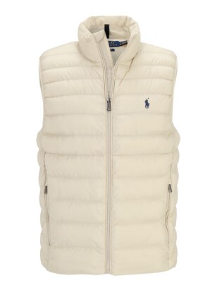 Polo Ralph Lauren Bodywarmer ‘TERRA’ Sand / Donkerblauw