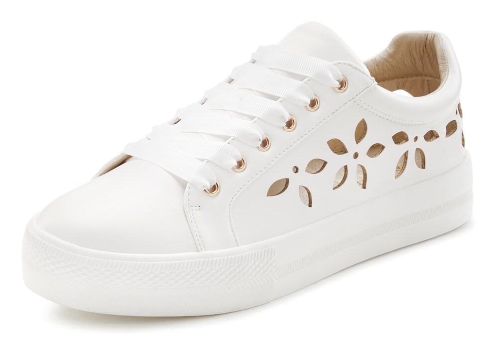LASCANA Sneaker Damen Größe 40 weiß