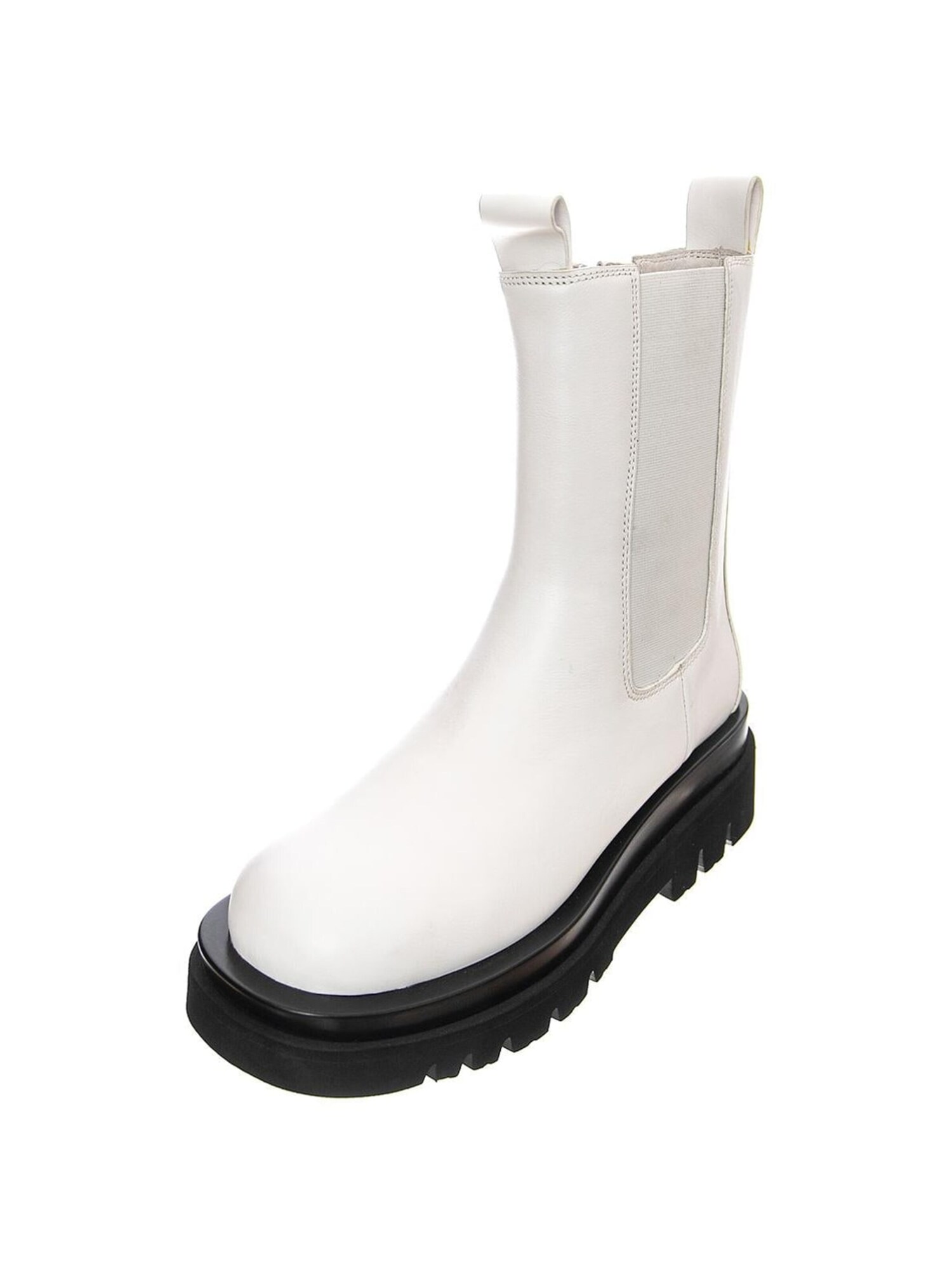 Jeffrey Campbell Laarzen 'Womens Tanked Ice White Boots' wit