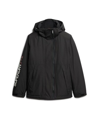 Superdry Tussenjas ‘Yachter’ Oranjerood / Zwart / Wit