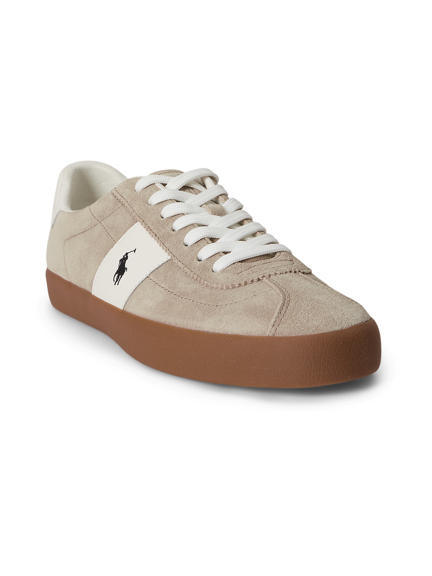 Polo Ralph Lauren Sneaker low COURT  bej / alb lână