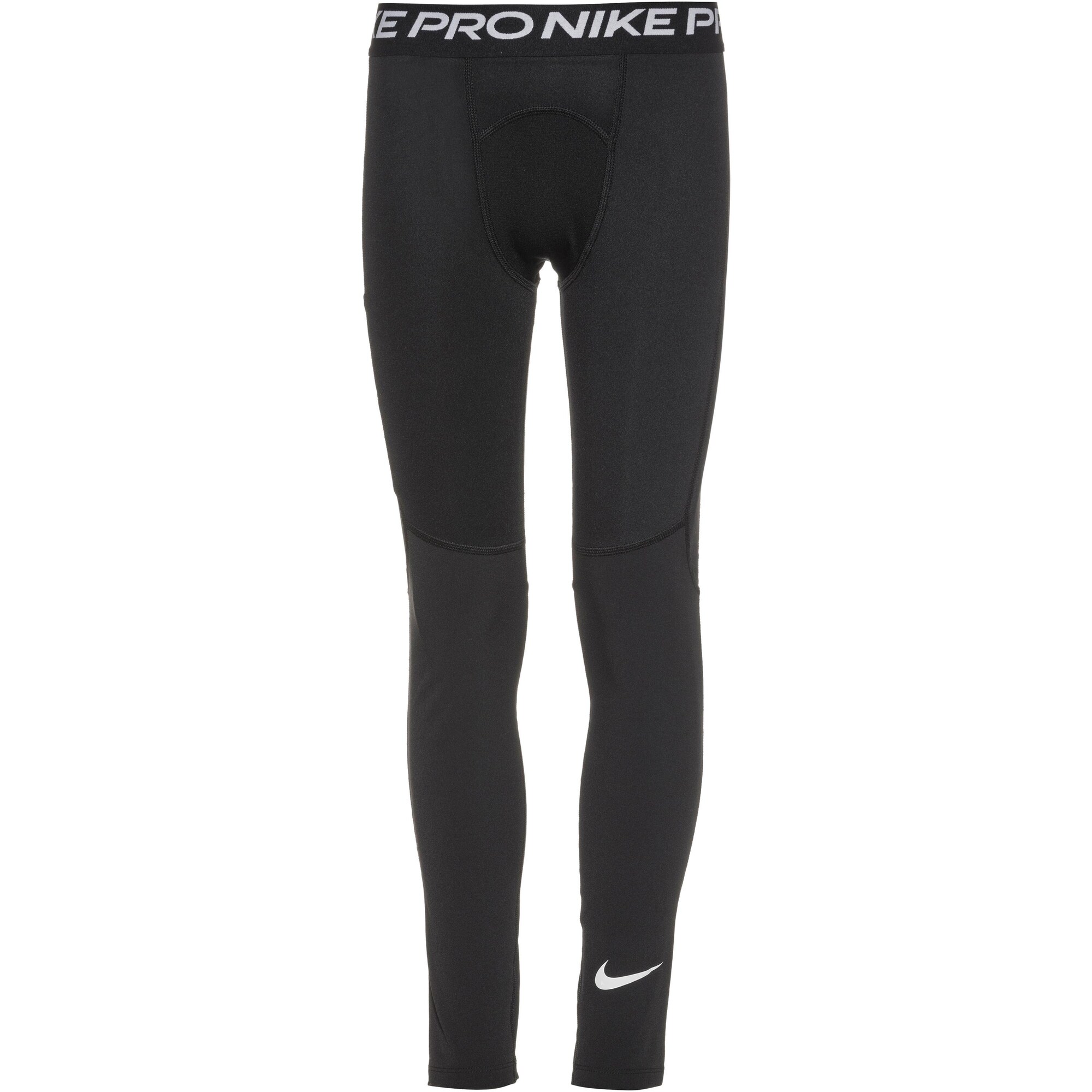 NIKE Športne hlače  črna / bela