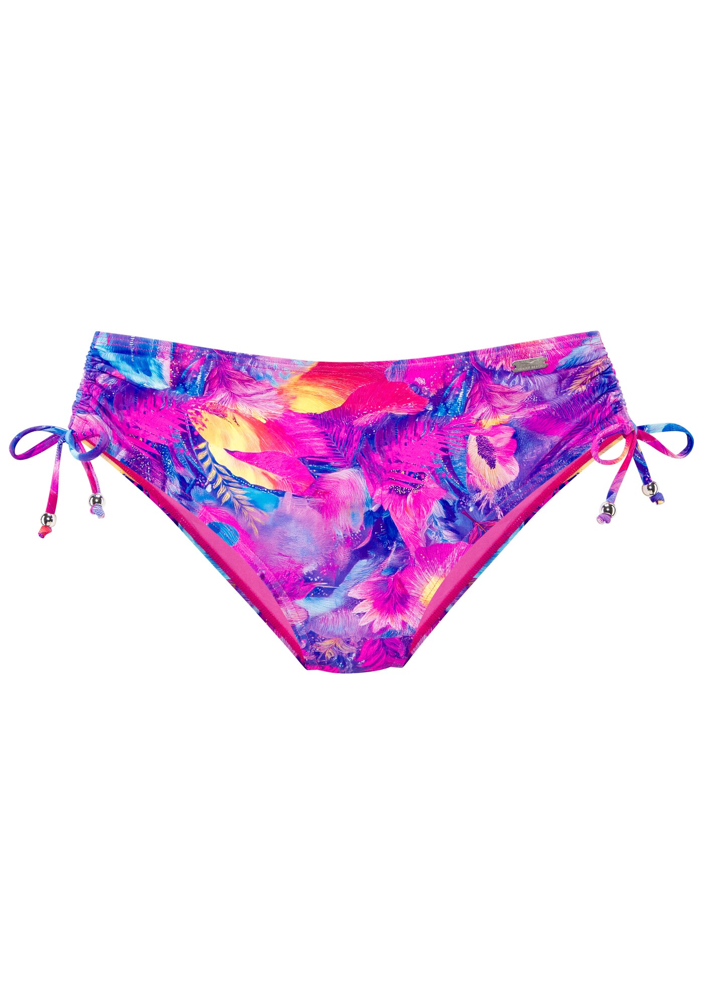 VENICE BEACH Bikinové nohavičky  žltá / fialová / modrofialová / neónovo ružová
